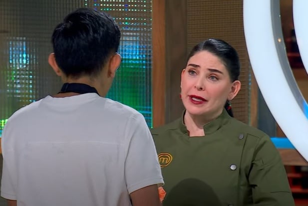 Zahie Téllez critica las garnachas de Chef en proceso en MasterChef Celebrity 2025.