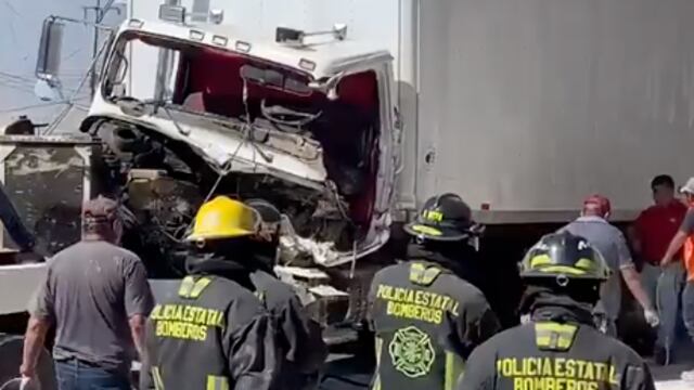 Accidente en autopista México-Puebla