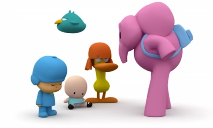 Feliz Día de las Madres del mundo con Pocoyó