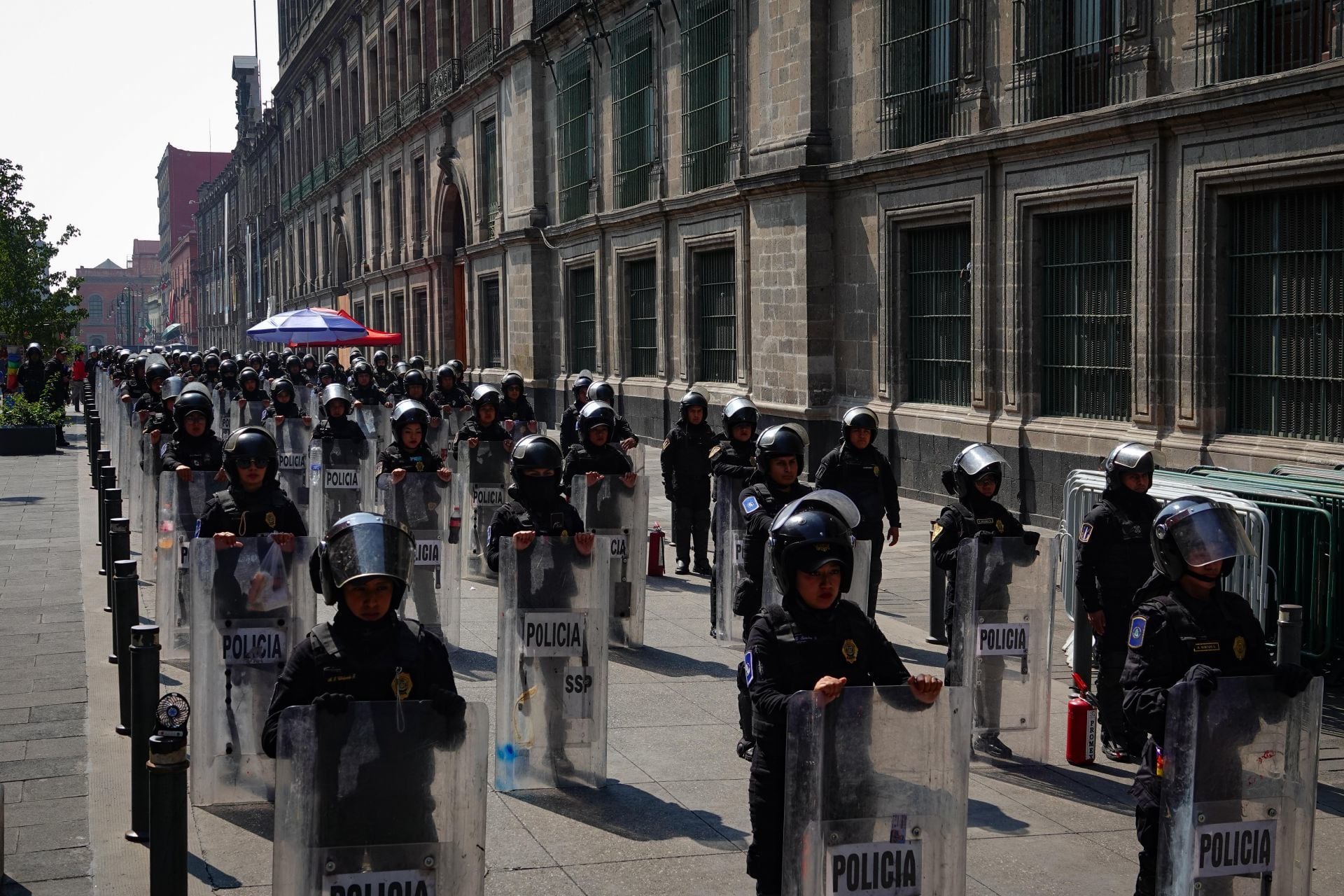 CNTE en plantón en Zócalo de la CDMX