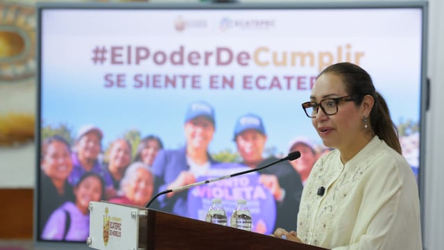 Azucena Cisneros destacó la coordinación con Delfina Gómez.