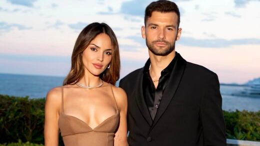 Eiza González “ha sido una roca”, dice el tenista Grigor Dimitrov sobre su novia mexicana
