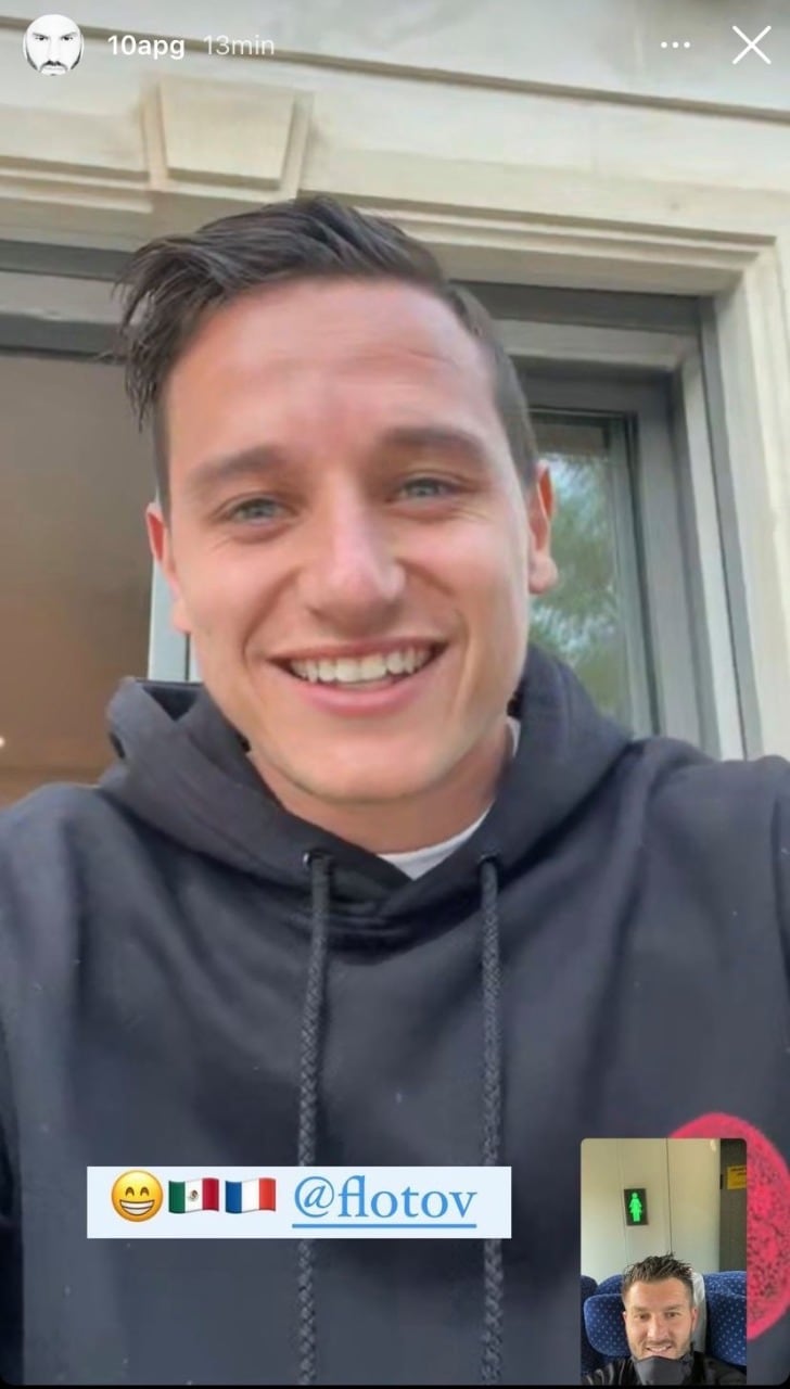 André-Pierre Gignac y Florian Thauvin