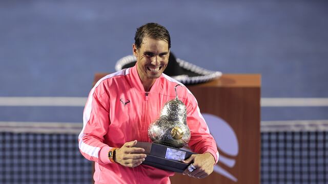 Rafael Nadal  en el Abierto Mexicano de Tenis