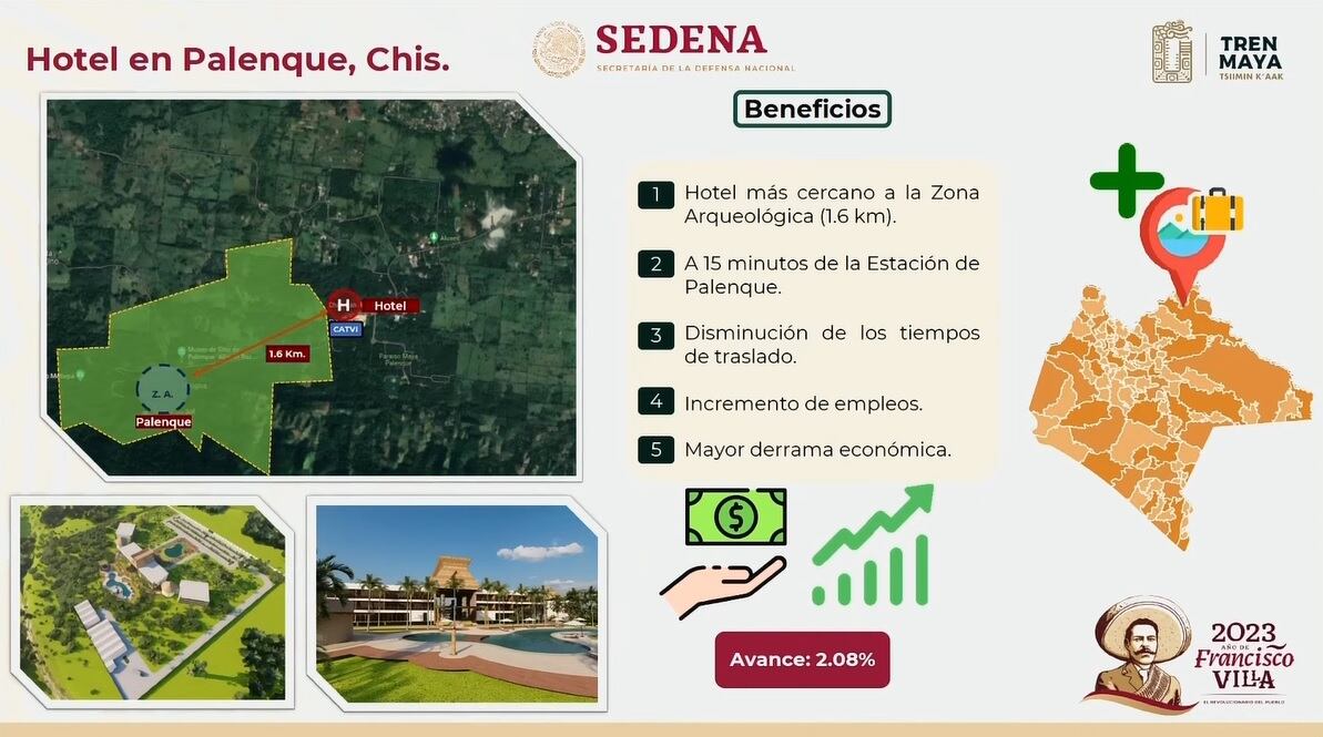 Hotel en Palenque, Chiapas