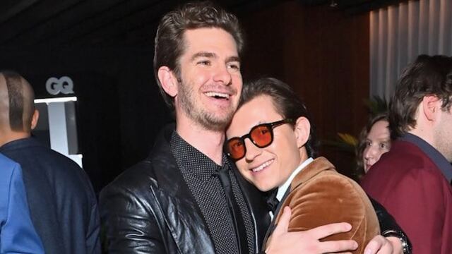 Tom Holland y Andrew Garfield
