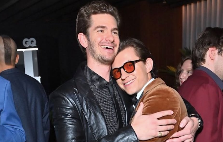 Tom Holland y Andrew Garfield