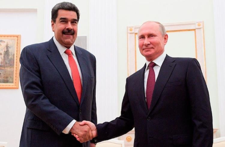 Nicolás Maduro y Vladímir Putin
