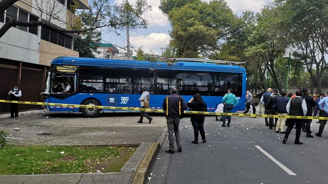 Choque de trolebús
