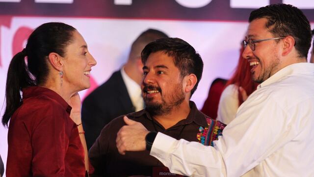 Claudia Sheinbaum en el Congreso Nacional de Morena