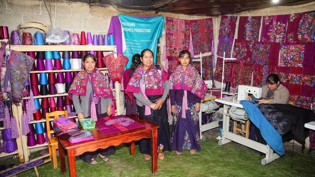 Artesanos de Chiapas.