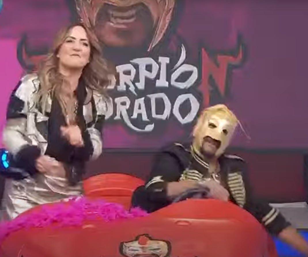 Andrea Legarreta y el Escorpión Dorado
