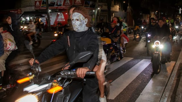 Ahora en Azcapotzalco, la Rodada del Terror causó estragos.