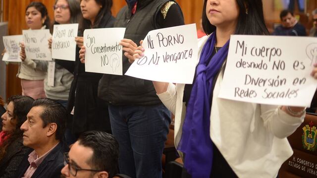 Protesta contra la violencia digital