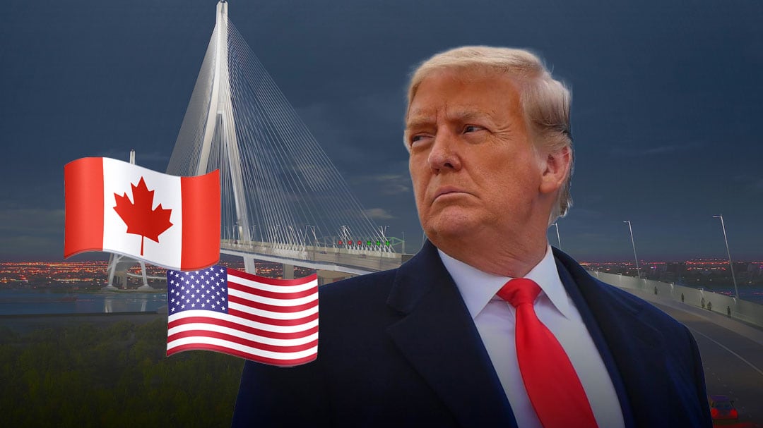 Trump frena puente con Canadá hasta recibir “compensación completa”