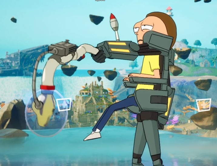 Posible skin de Morty en 'Fortnite'