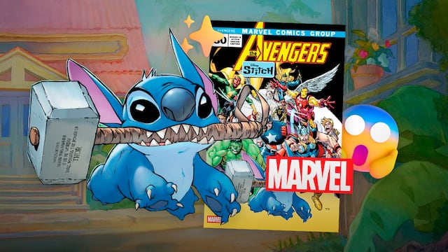 Stitch de Lilo & Stitch hace crossover con Los Vengadores de Marvel