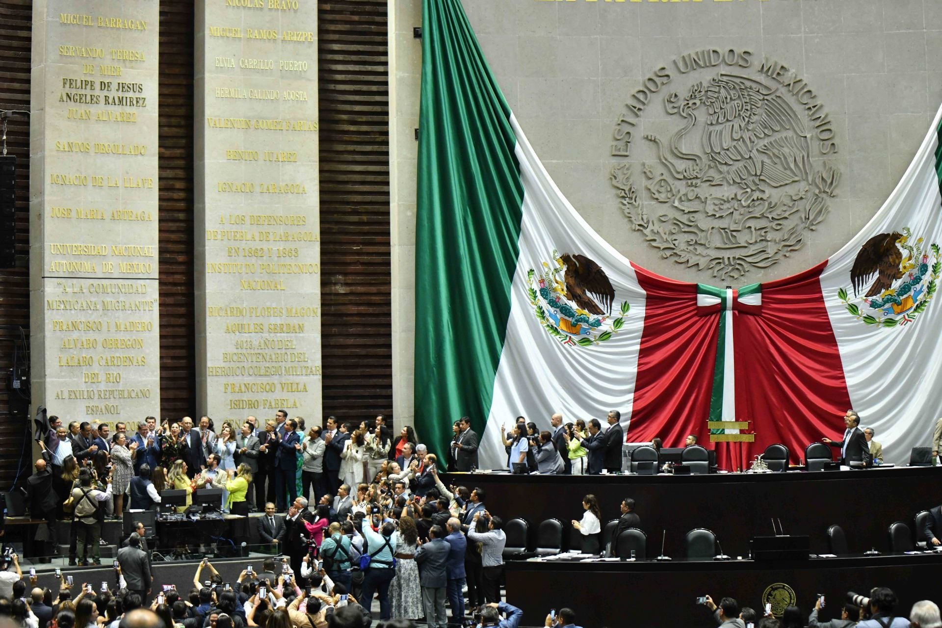 Sesión ordinaria semipresencial de la Cámara de Diputados