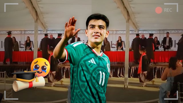 La inesperada forma en que Gilberto Mora llegó a su graduación tras jugar su primer Mundial