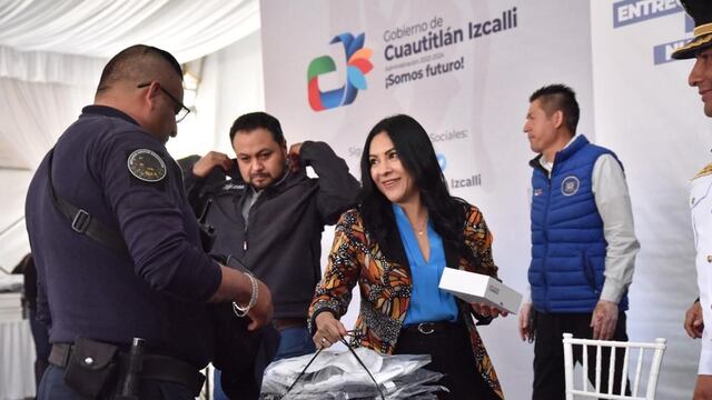 Karla Fiesco apuesta por la seguridad de Cuautitlán Izcalli e invierte 15 mdp en equipo policial