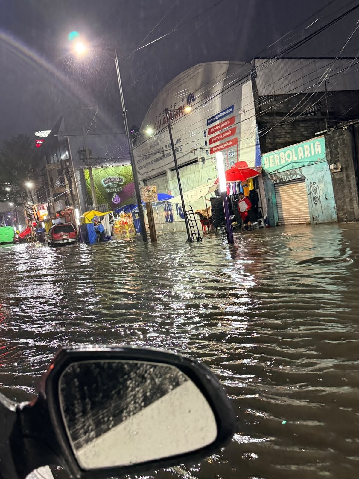 Así quedó Tláhuac tras las tormentas: inundaciones, autos varados y vialidades colapsadas