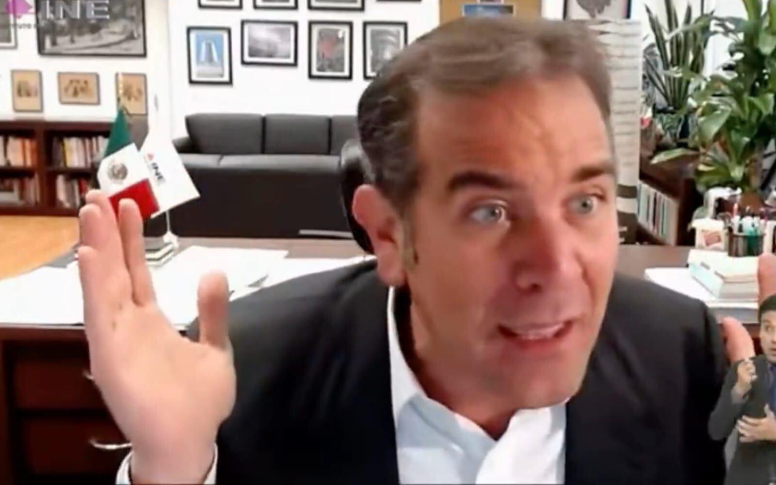 Lorenzo Córdova, consejero presidente del INE
