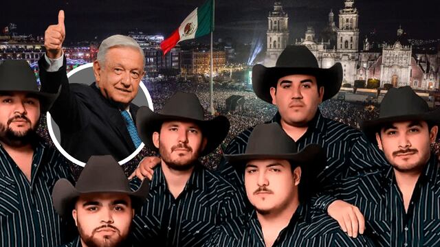 AMLO confirma concierto de Grupo Frontera en el Zócalo por el Grito de Independencia