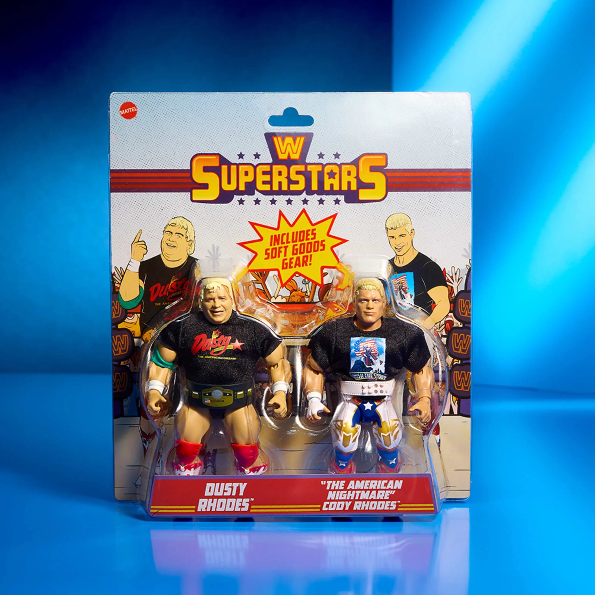 Pack de 2 superestrellas de la WWE: Cody Rhodes y Dusty Rhodes