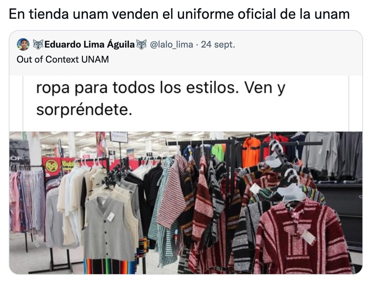 Se burlan del "nuevo uniforme" de la UNAM