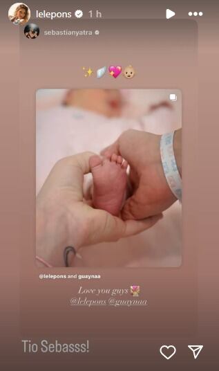 Comentarios por nacimiento de Eloísa, hija de Lele Pons