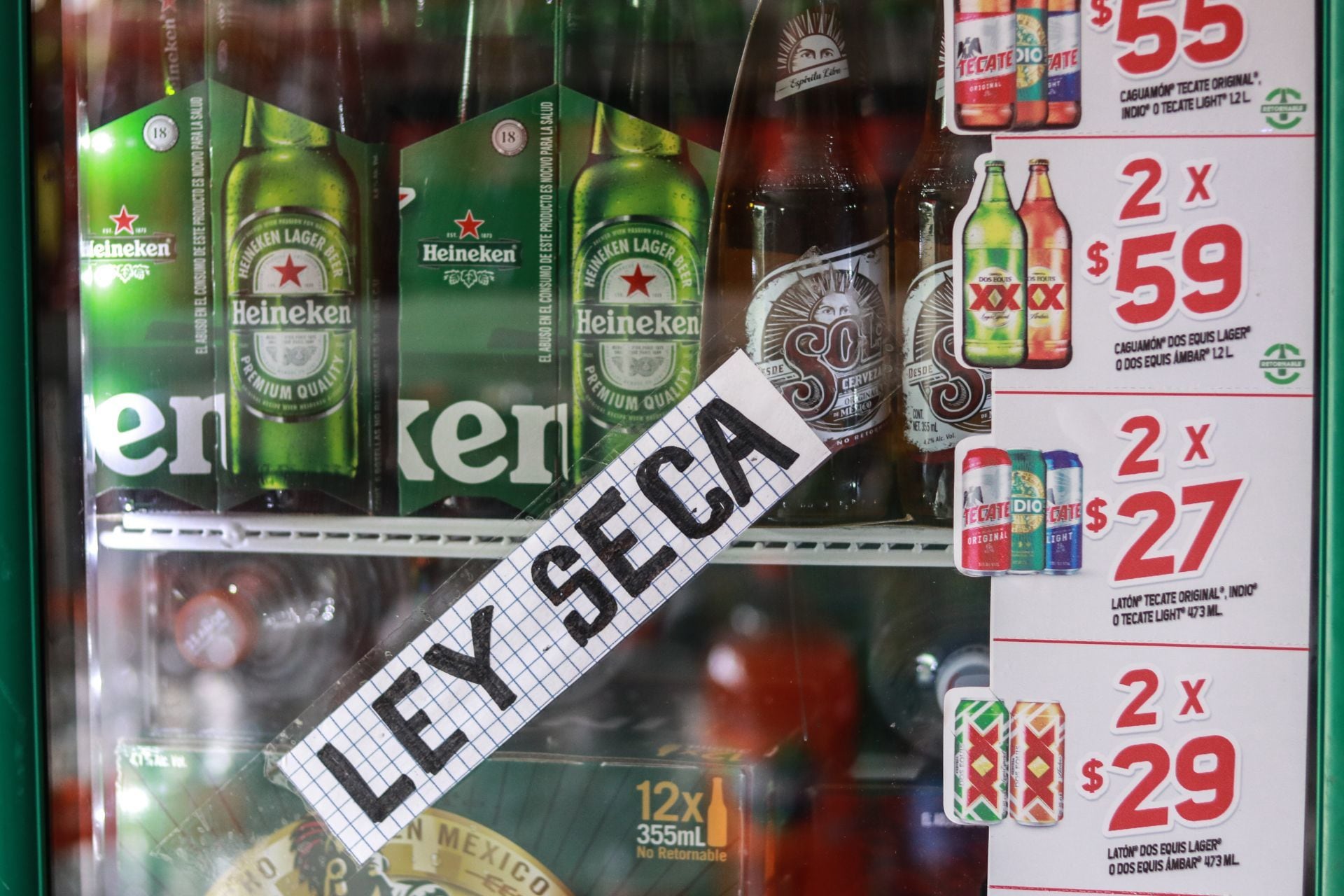 del 4 al 6 de junio no habrá venta de bebidas alcohólicas en Tabasco