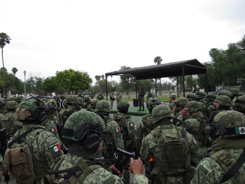 Sedena refuerza presencia en Río Bravo, Tamaulipas