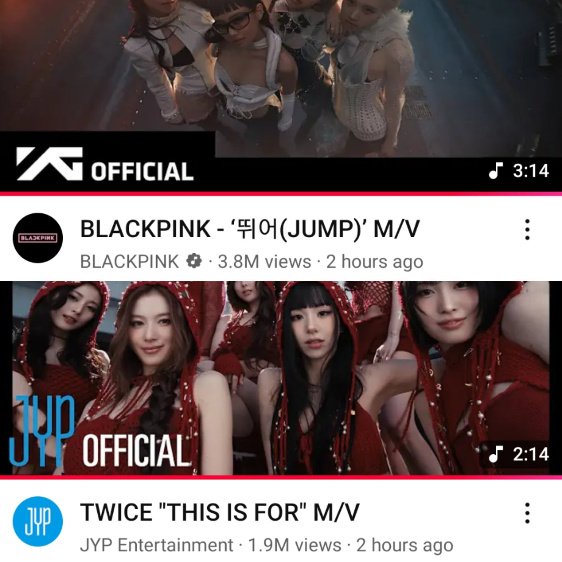 Blackpink y Twice