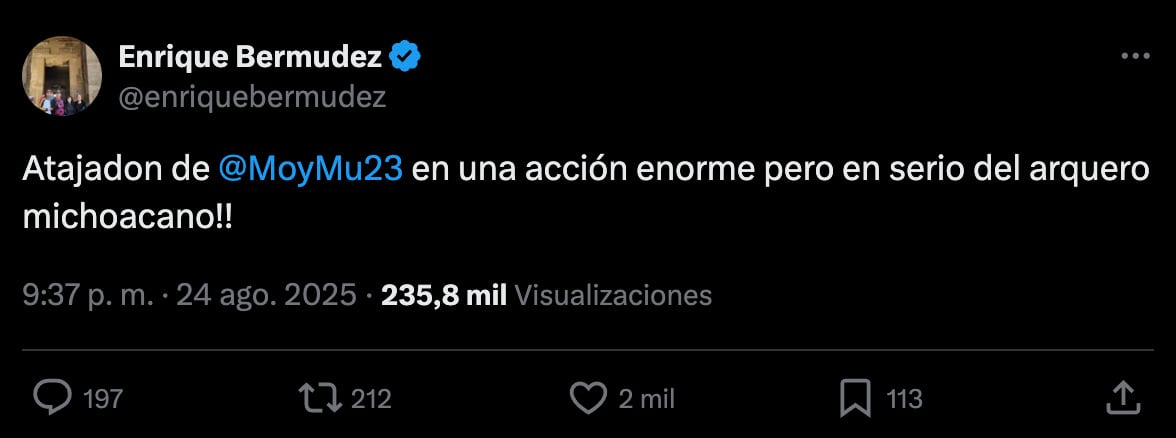 Perro Bermúdez confunde a Luis Malagón con Moi Muñoz