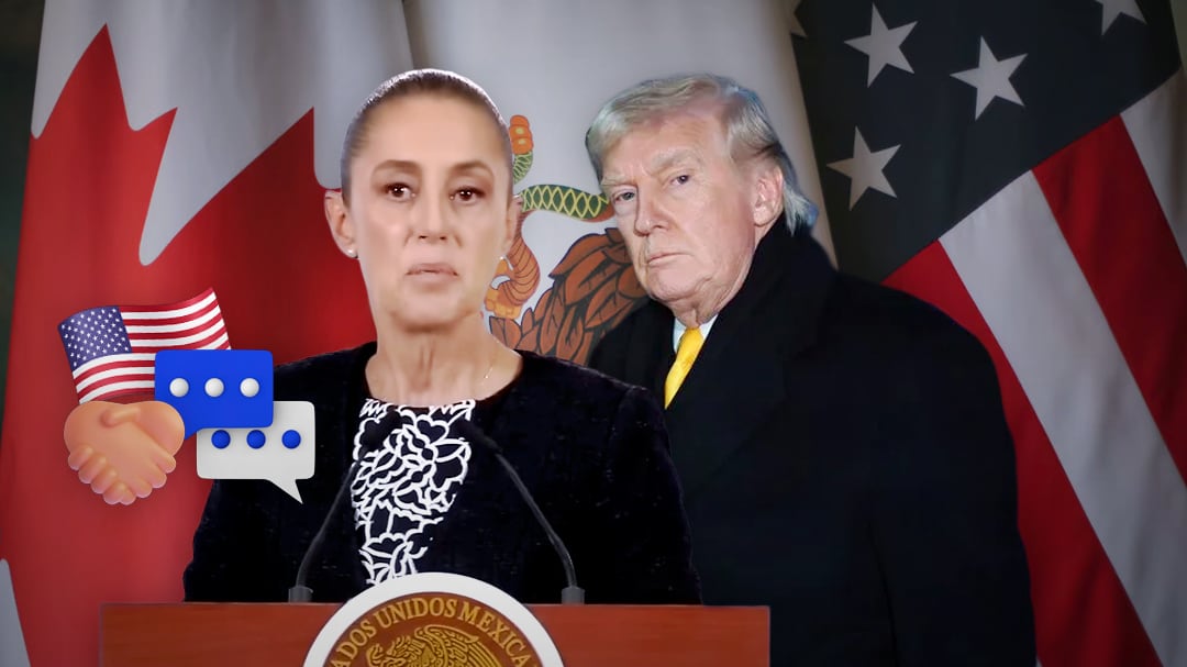 Sheinbaum rechaza versión sobre retiro de Estados Unidos del T-MEC