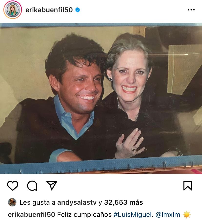 Erika Buenfil, Luis Miguel