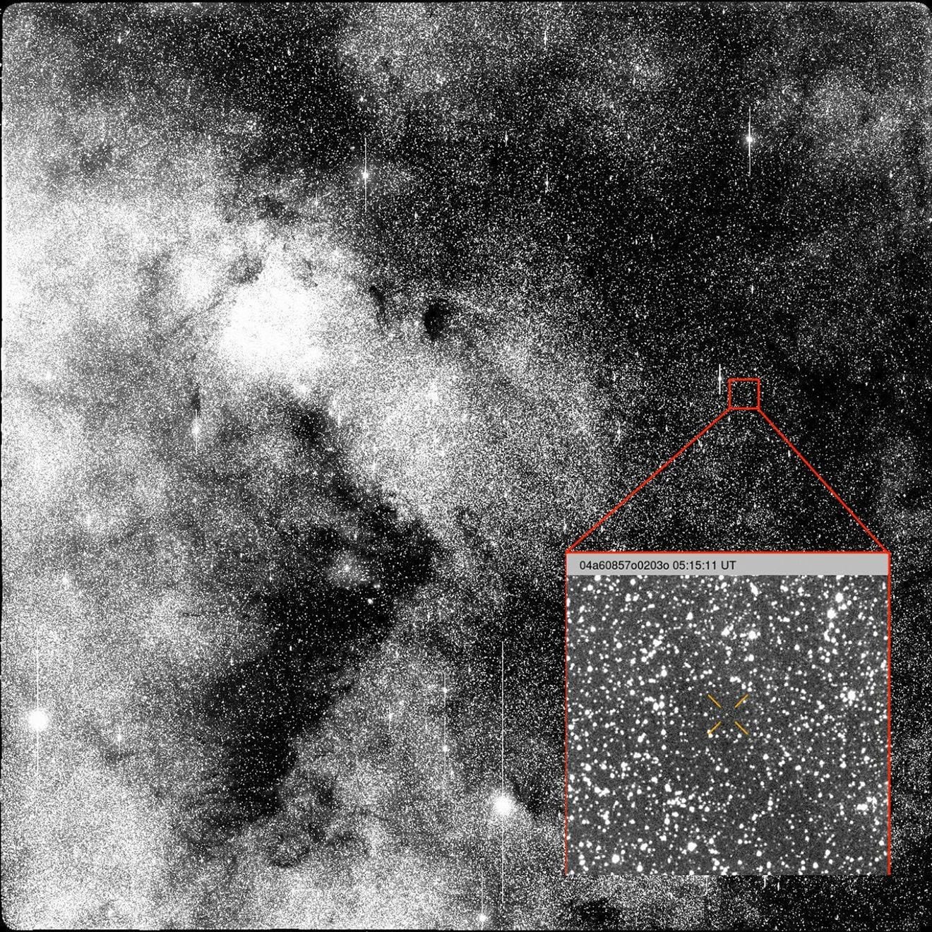 Observación del cometa 3i/ATLAS