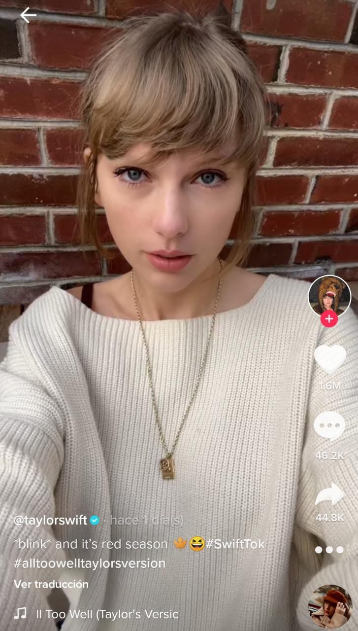 Taylor Switf, filtro