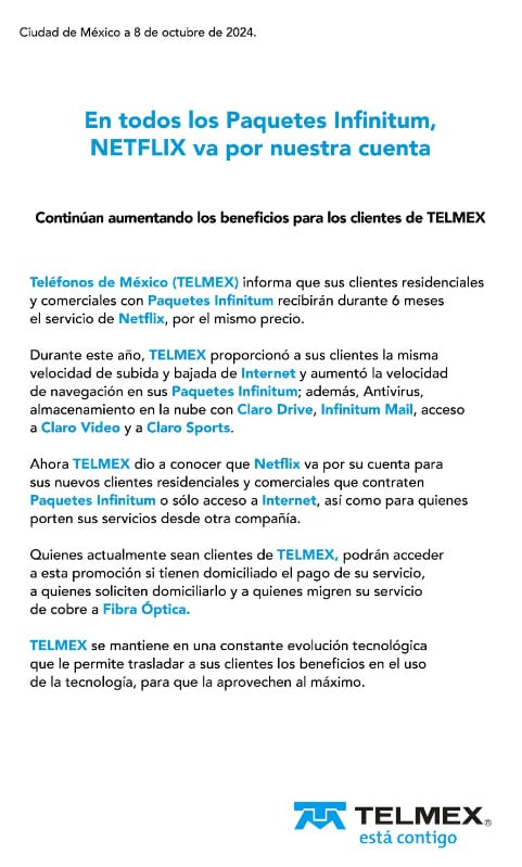 Telmex / Netflix