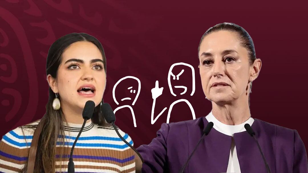 Andrea Chávez respondió a Claudia Sheinbaum a regañadientes