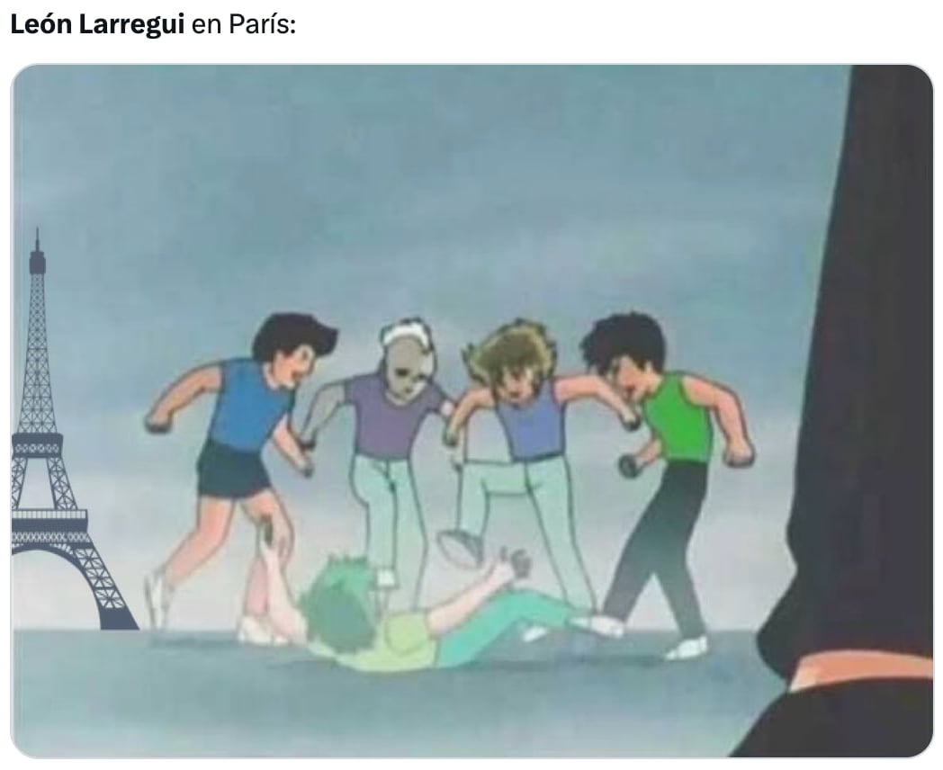Memes de León Larregui golpeado en París
