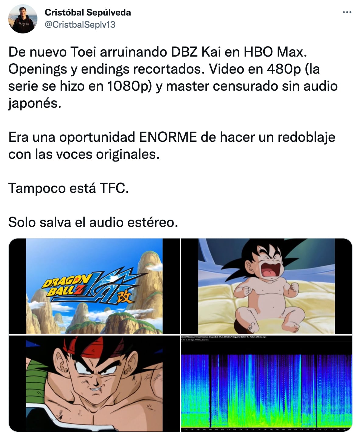 Dragon Ball Z Kai en HBO Max