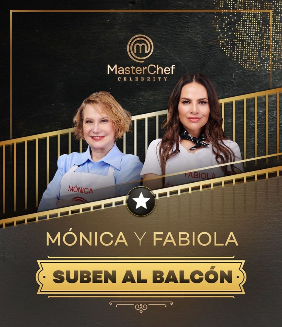 Mónica Dionne y Fabiola Campomanes suben al balcón de MasterChef Celebrity 2023