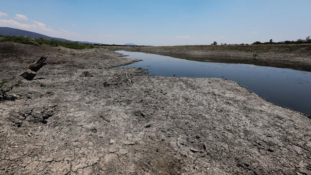 La presa El Centenario ubicada en Tequisquiapan presenta sequía severa