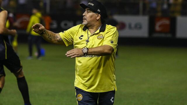 Maradona, entrenador de Dorados