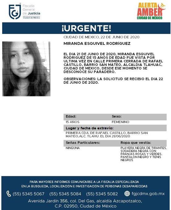 Ficha de búsqueda de Miranda.