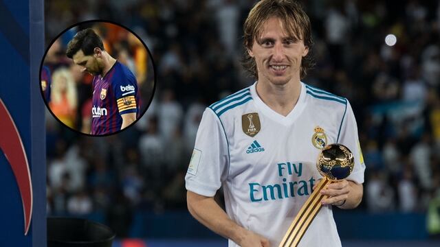 Modric habló sobre Messi