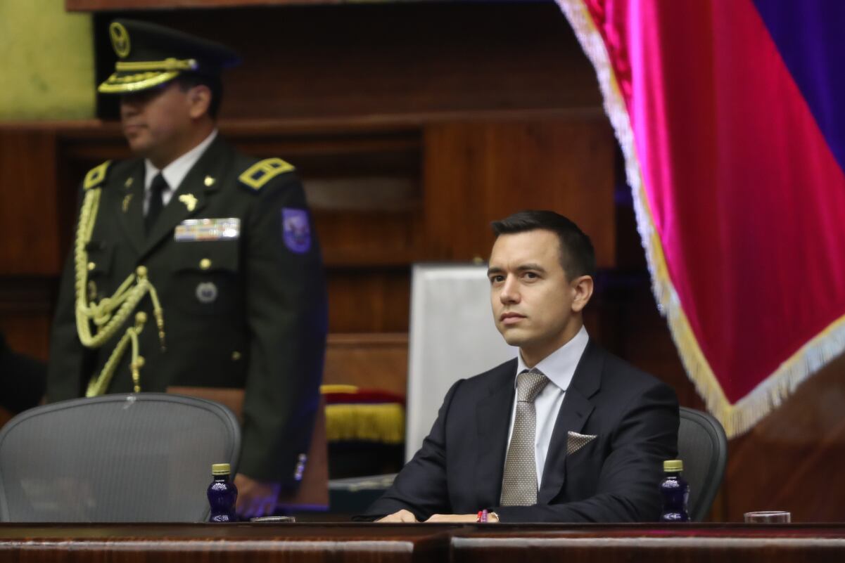Daniel Noboa, presidente de Ecuador