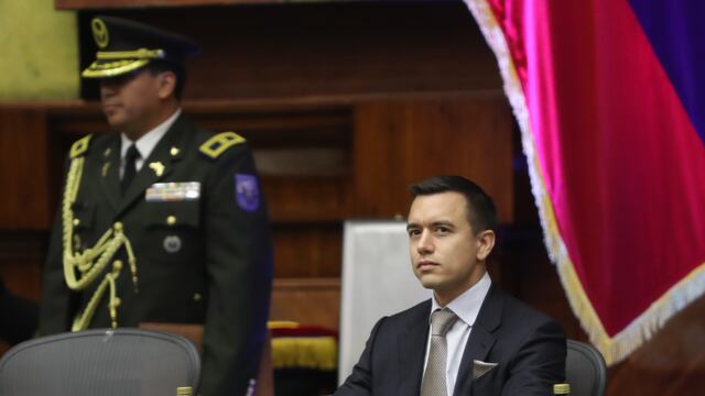 Daniel Noboa, presidente de Ecuador