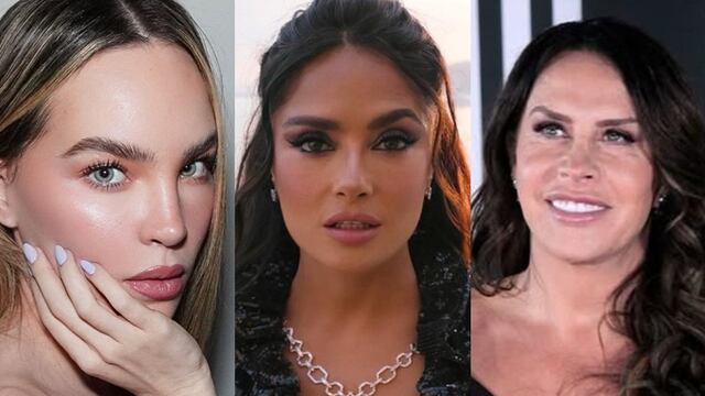 Belinda, Salma Hayek y Karla Sofía Gascón